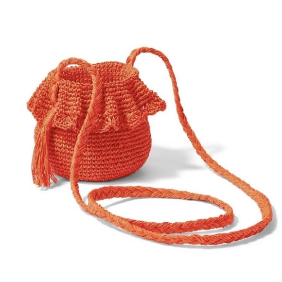 RHODE Handbags - RHODE x TARGET NEW Crochet Bucket Bag Boho Ruffle Gift Ready! NEW
